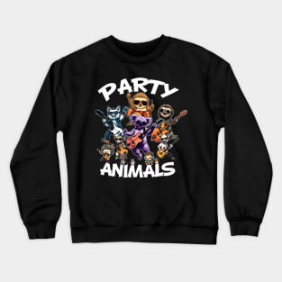 Party Animals Crewneck Sweatshirt